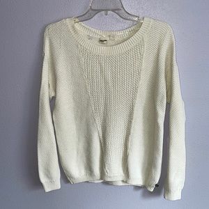 White roxy sweater